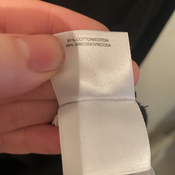 Stunning Anne Klein Black Full Button Up With Gold Buttons Executive Wear SZ L - Picture 5 of 6